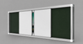 Double Sliding Shutter Board