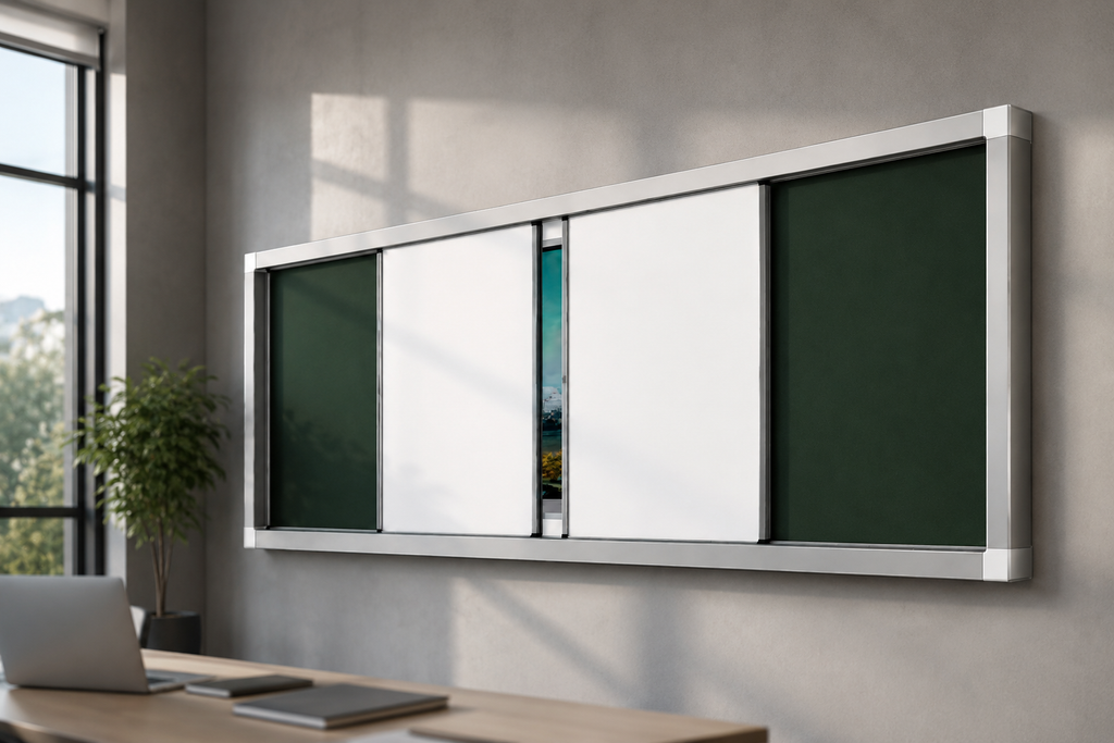 Double Sliding Shutter Board