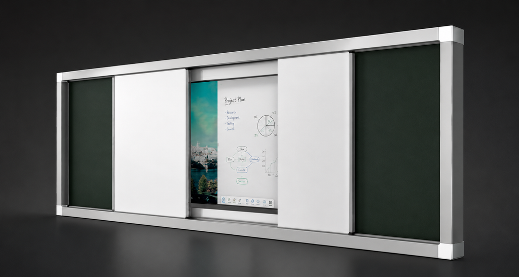 Double Sliding Shutter Board