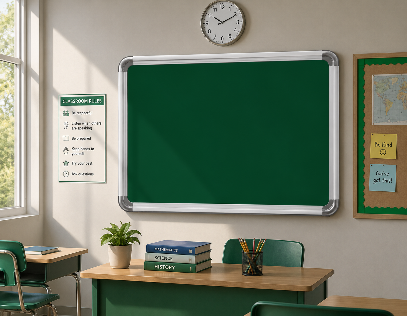 Magnetic Green Board
