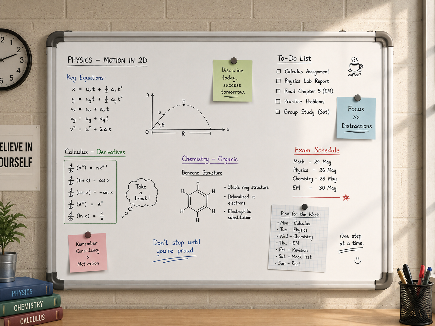 Deluxe White Board