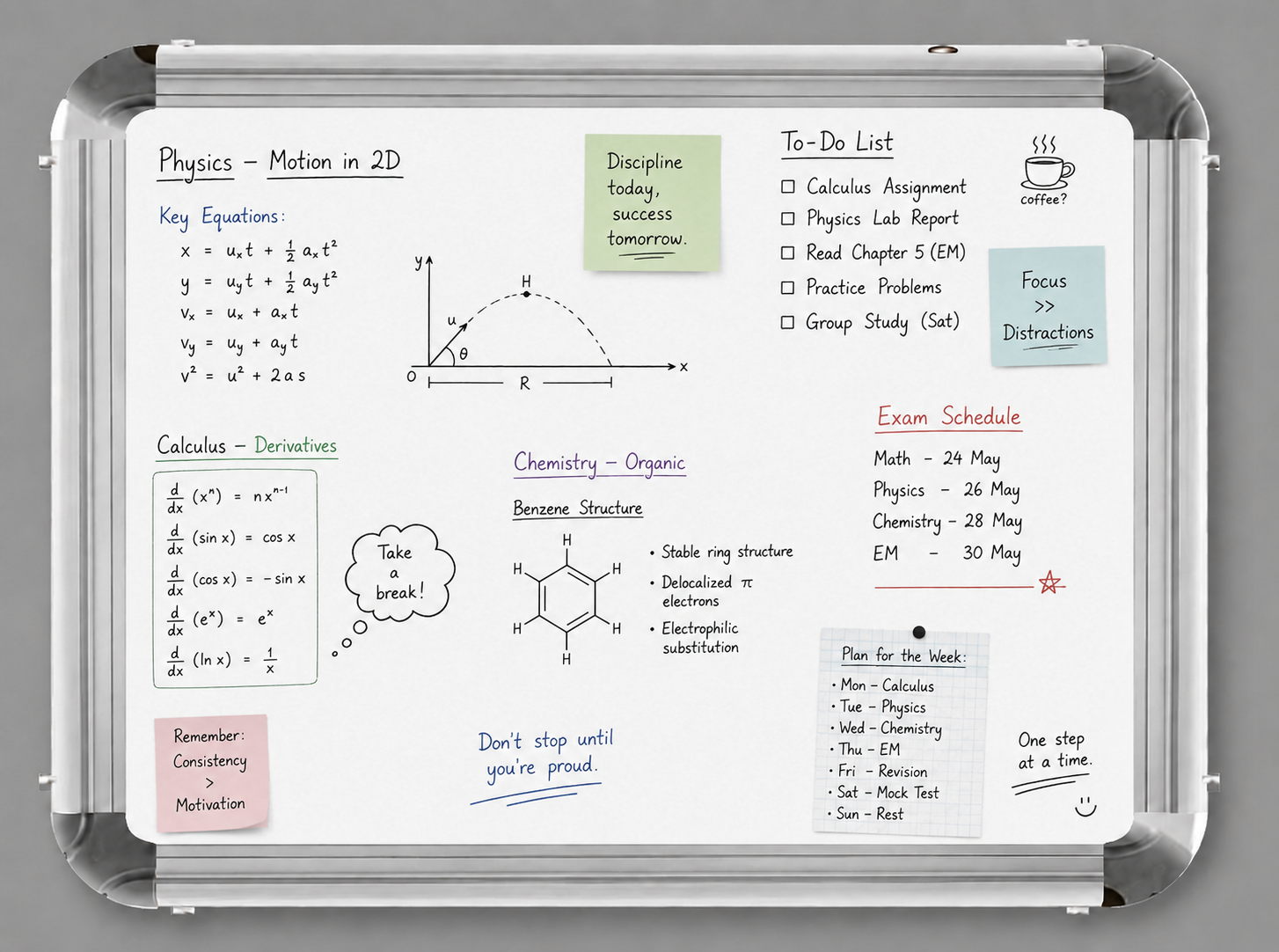 Deluxe White Board