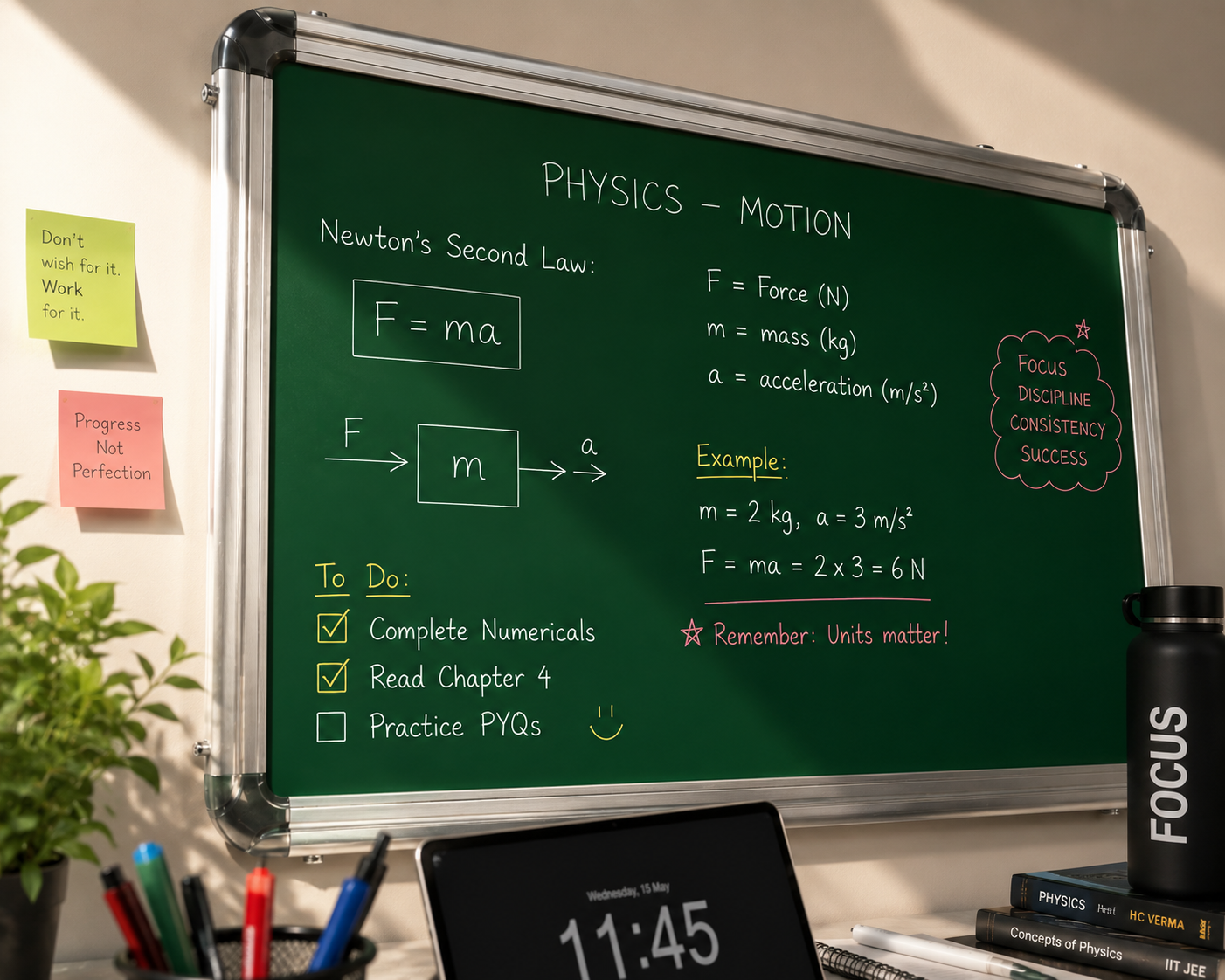 Ceramic Green Chalk Board