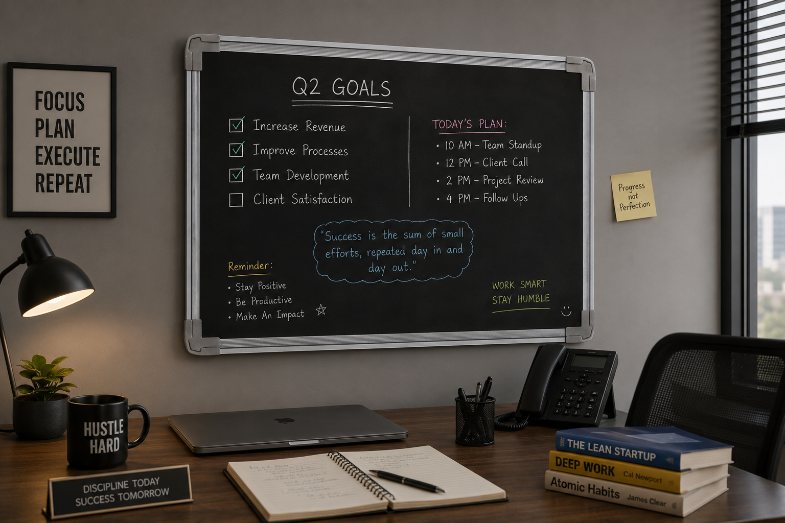 Black Chalk Board Classic